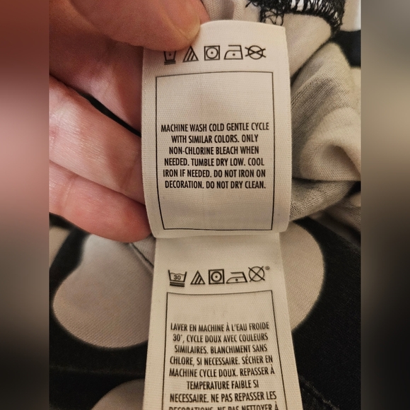 Disney Parks Minnie Mouse Bow Flared Skirt Size L EUC - Picture 7 of 7